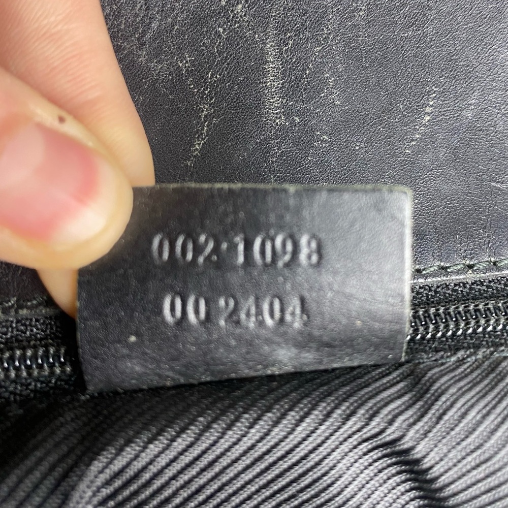 Gucci GG Canvas Tote Bag Black, Authentic - Picture 13 of 13